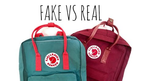 kanken bag real vs fake|fjällräven counterfeit kanken.